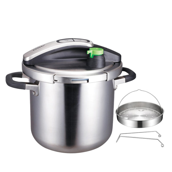 ASD 6L 3 Ply 18 10 Stainless Steel Ultra Fast Pressure Cooker with Stainless Steel