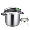 ASD 6L 3-Ply 18/10 Stainless Steel Ultra Fast Pressure Cooker with Stainless Steel