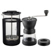 HARIO 600ml 4 Cup Café Press U + Ceramic Mill Skerton N