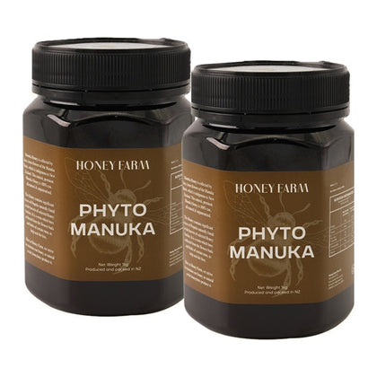 HONEY FARM Phyto Manuka Honey 1KG (Bundle of 2)