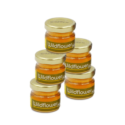 Honey Farm Wildflower Honey 30g - Bundle of 5