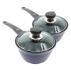 K-ART 18cm IH Titanium Saucepan - Bundle of 2