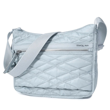 Hedgren Lightweight Crossbody Bags in Quilted Design - Quilted Blue
