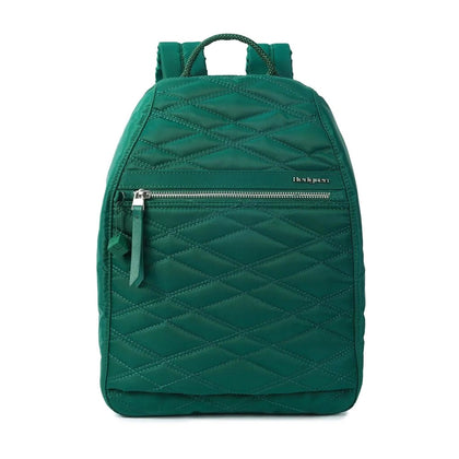 HEDGREN Lightweight Dust & Water Repellant Quilted Backpack - Green