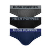 Hush Puppies Mini Briefs (3-pc Pack) (Bamboo Elastane) - Assorted