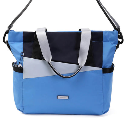 Hedgren Lightweight Shopper Bag - Multiple Blue