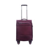Hush Puppies 19" SUPER LIGHT Double Wheel Expandable Soft-Case Spinner Luggage with Anti-Theft Zipper & TSA Lock - Violet (HP69-3145)