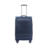 Hush Puppies 24" SUPER LIGHT Double Wheel Expandable Soft-Case Spinner Luggage with Anti-Theft Zipper & TSA Lock - Navy (HP69-3145)