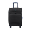 Hush Puppies 28" Double Wheel Expandable Soft-Case Spinner Luggage with Anti-Theft Zipper & TSA Lock - Black (HP69-3148)