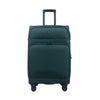 Hush Puppies 28" Double Wheel Expandable Soft-Case Spinner Luggage with Anti-Theft Zipper & TSA Lock - Green (HP69-3148)