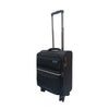 Hush Puppies HP69-3149 20" Light Weight Soft Case Spinner Luggage – Expandable, Anti-Theft Zipper – Black