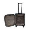 Hush Puppies HP69-3149 20" Light Weight Soft Case Spinner Luggage – Expandable, Anti-Theft Zipper – Black