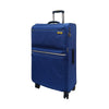 Hush Puppies HP69-3149 28" Light Weight Soft Case Spinner Luggage – Expandable, Anti-Theft Zipper – Blue