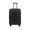 Hush Puppies HP69-4031 24" Hard Case Spinner Luggage - Expandable, Anti-Theft Zipper, TSA Lock - Black