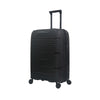 Hush Puppies HP69-4031 24" Hard Case Spinner Luggage - Expandable, Anti-Theft Zipper, TSA Lock - Black