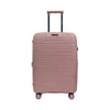 Hush Puppies HP69-4031 24" Hard Case Spinner Luggage - Expandable, Anti-Theft Zipper, TSA Lock - Pink