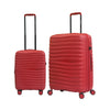HUSH PUPPIES 20"+24" Hard Case Spinner Luggage - Red