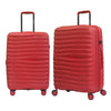 HUSH PUPPIES 24"+28" Hard Case Spinner Luggage - Red