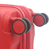 HUSH PUPPIES 20"+24" Hard Case Spinner Luggage - Red