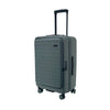 Hush Puppies HP69-4039 24" Front Opening Hard Case Spinner Luggage - Expandable, Anti-theft Zipper - Misty Green
