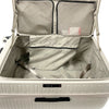 Hush Puppies HP69-4039 24" Front Opening Hard Case Spinner Luggage - Expandable, Anti-theft Zipper - Oat Milk