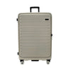 Hush Puppies HP69-4039 29" Front Opening Hard Case Spinner Luggage - Expandable, Anti-theft Zipper - Oat Milk