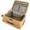 Hush Puppies HP69-4039 29" Front Opening Hard Case Spinner Luggage - Expandable, Anti-theft Zipper - Yellow