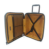 Hush Puppies HP69-4040 20" Hard Case Spinner Luggage - Expandable, Anti-theft Zipper, TSA Lock - Black