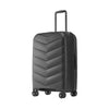 Hush Puppies HP69-4040 24" Hard Case Spinner Luggage - Expandable, Anti-theft Zipper, TSA Lock - Black