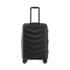 Hush Puppies HP69-4040 24" Hard Case Spinner Luggage - Expandable, Anti-theft Zipper, TSA Lock - Black
