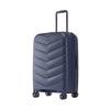 Hush Puppies HP69-4040 24" Hard Case Spinner Luggage - Expandable, Anti-theft Zipper, TSA Lock - Blue