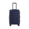 Hush Puppies HP69-4040 24" Hard Case Spinner Luggage - Expandable, Anti-theft Zipper, TSA Lock - Blue