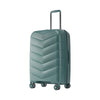 Hush Puppies HP69-4040 24" Hard Case Spinner Luggage - Expandable, Anti-theft Zipper, TSA Lock - Green