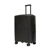 Hush Puppies HP69-4036 24" Hard Case Spinner Luggage - Expandable, Anti-Theft Zipper, TSA Lock - Black