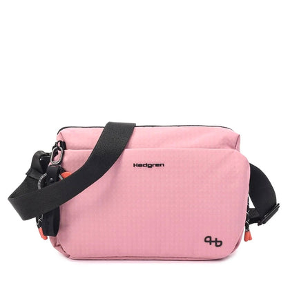 HEDGREN Lightweight Crossbody Bag Made of Recycled Material - Pink