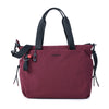 Hedgren SATOSHI Lightweight Tote Bag with Detachable Long Strap - Maroon