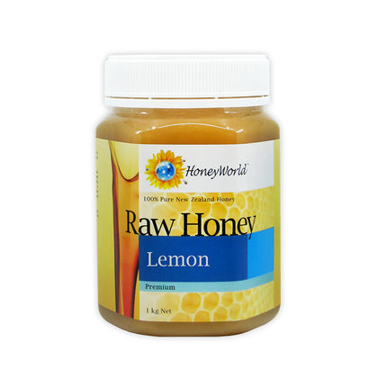 Honeyworld Raw Honey Lemon 1kg