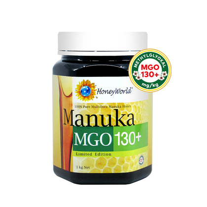 Honeyworld Limited Edition Manuka MGO130+ 1kg