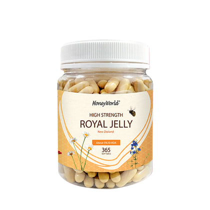 HoneyWorld Royal Jelly High Strength 365Caps