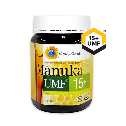 Honeyworld Raw Manuka UMF15+ 1kg