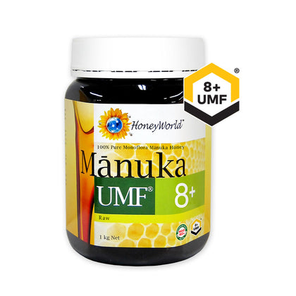 Honeyworld Raw Manuka UMF8+ 1kg