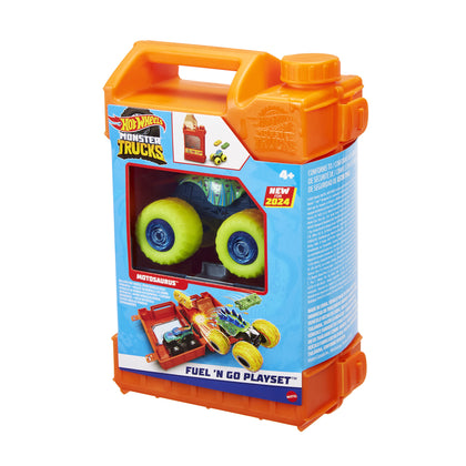 Hot Wheels Monster Truck Fuel N' Go Playset