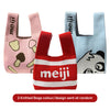 [CNY Exclusive Amazing Sale] Meiji Hello Panda The Five Fun Pack Gift Set + FREE 2 Knitted Carrier Bag