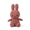 Miffy Sitting Corduroy Dusty Rose 23cm