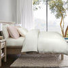 INTERO Lumier Micro Tencel Solid 1500TC Eniz 5.0 Fitted Sheet Set - Ivory