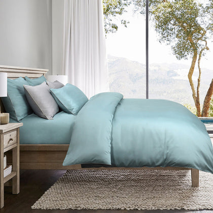 INTERO Lumier Micro Tencel Solid 1500TC Eniz 5.0 Fitted Sheet Set - Riviere