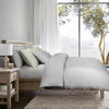 INTERO Lumier Micro Tencel Solid 1500TC Eniz 5.0 Fitted Sheet Set / Bed Set - Soft Grey