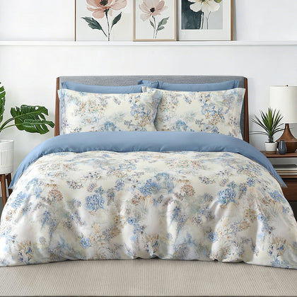 MAISON DE CLAIRE 100% Printed Tencel Fitted Sheet / Bed Set - Secret Estate