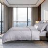 MAISON DE CLAIRE Hotel Suite Premium Fitted Sheet Set / Bed Set - Grey
