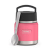 THERMOS  ICON Series 0.355L Kids Food Jar with Foldable Spoon - Hot Pink